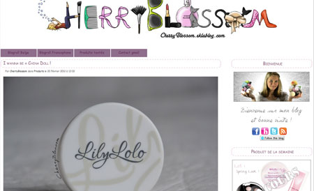 article sur Lily Lolo dans cabines