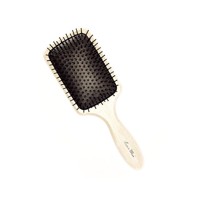 Brosse Plate Blanche Nylon