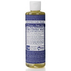 Savon liquide Menthe Poivrée - 236 ml Dr Bronner