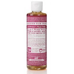 Savon liquide Rose - 236 ml Dr Bronner