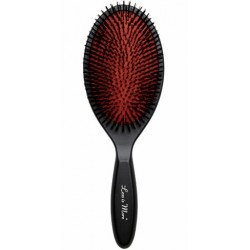 Brosse Ovale Hêtre Noire Soie de Sanglier