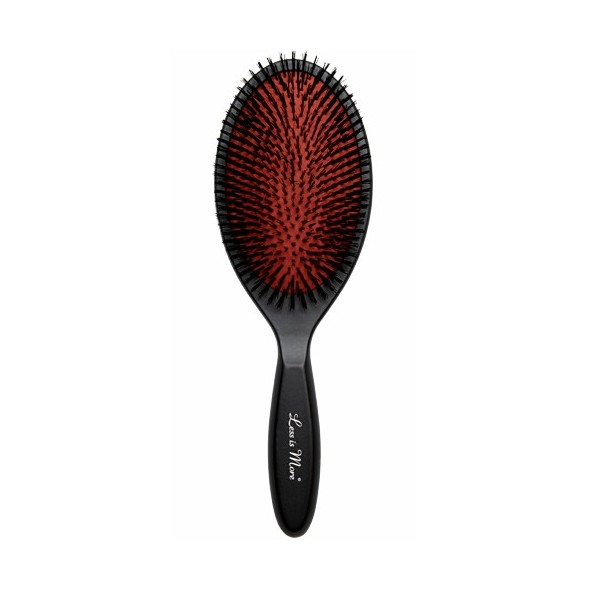 Brosse Ovale Hêtre Noire Soie de Sanglier