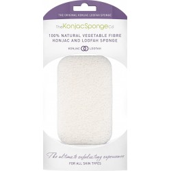 Eponge Konjac & Loofah pour le corps