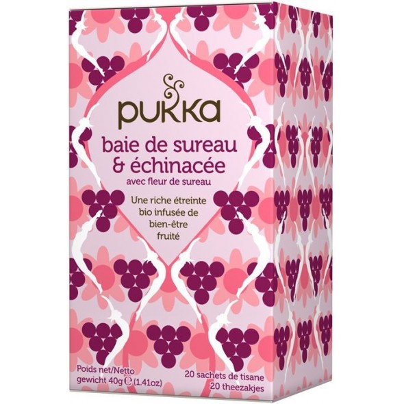 Tisane BAIE DE SUREAU & ECHINACEE Tisane BAIE DE SUREAU & ECHINACEE
