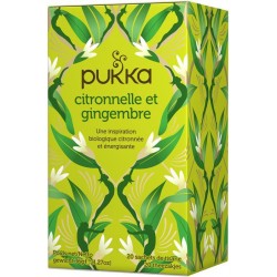 Tisane Pukka LEMONGRASS & GINGER 