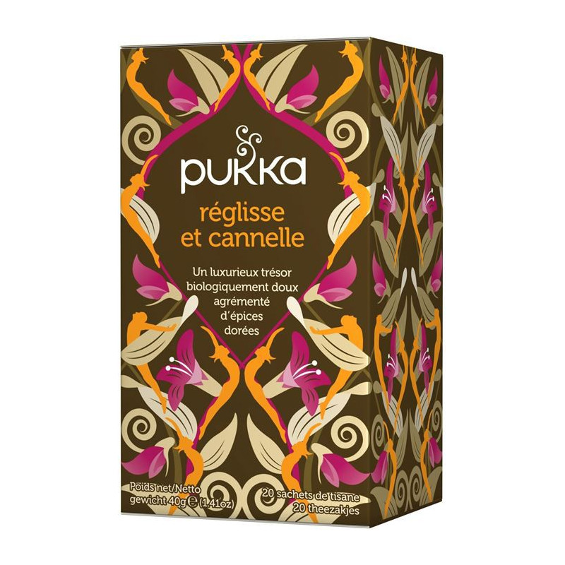 Tisane Pukka Réglisse & Cannelle Tisane Pukka Réglisse & Cannelle
