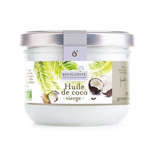 Huile de Coco 400ml - Bio Planète Huile de Coco 400ml - Bio Planète