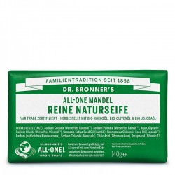 Savon Solide Pur Végétal Amande Dr Bronner