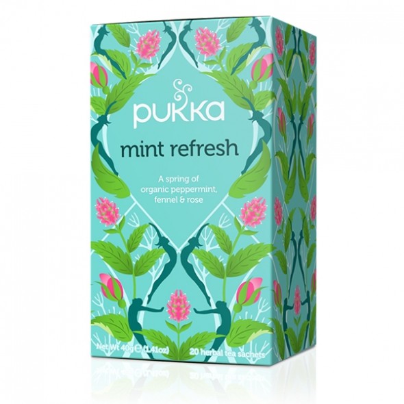 Tisane bio à la menthe, rafraîchit et rééquilibre Tisane bio à la menthe, rafraîchit et rééquilibre