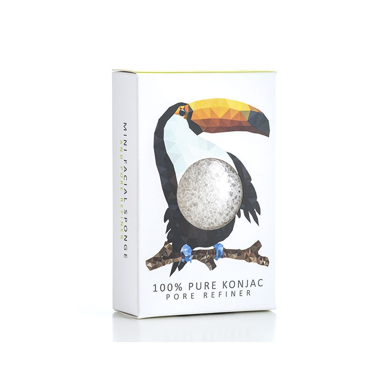 Mini Konjac Rouge Modèle TOUCAN Mini Konjac Rouge Modèle TOUCAN