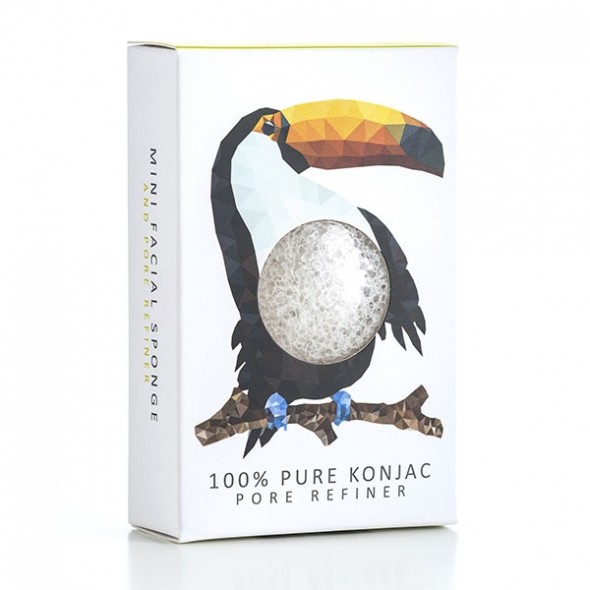 Mini Konjac Rouge Modèle TOUCAN Mini Konjac Rouge Modèle TOUCAN