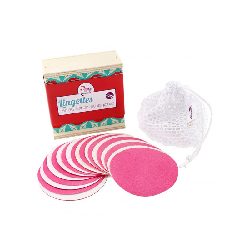 Coffret 10 Lingettes Démaquillantes Lavables