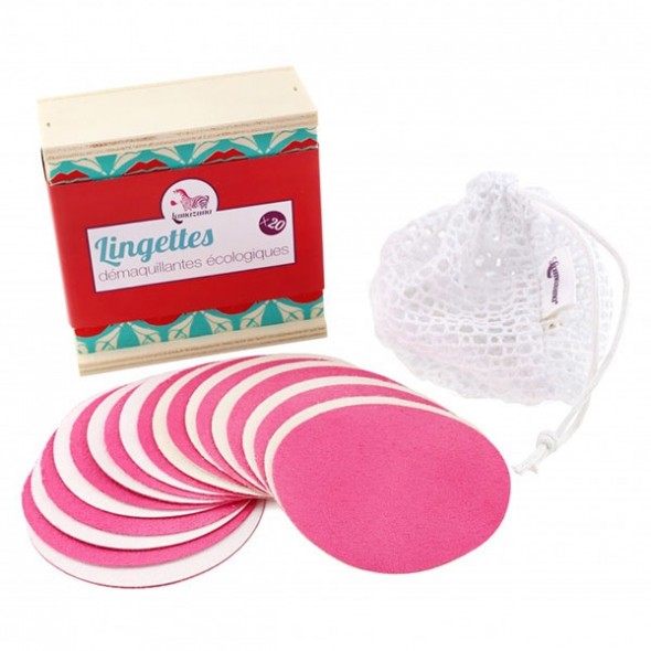 Coffret 10 Lingettes Démaquillantes Lavables Coffret 10 Lingettes Démaquillantes Lavables