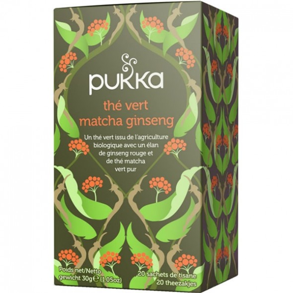 Thé Vert Matcha Ginseng Thé Vert Matcha Ginseng