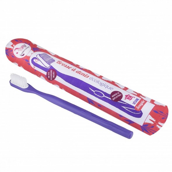 Brosse à Dents à Tête Rechargeable, Violette, souples Brosse à Dents à Tête Rechargeable, Violette, souples