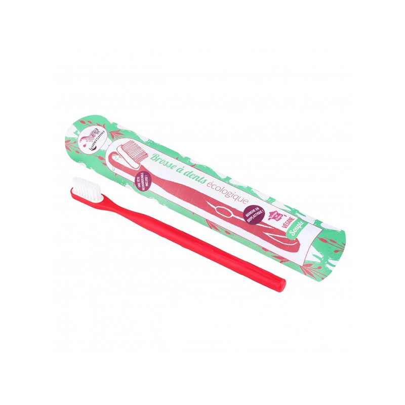 Brosse à Dents à Tête Rechargeable, Rouge Framboise, Médium