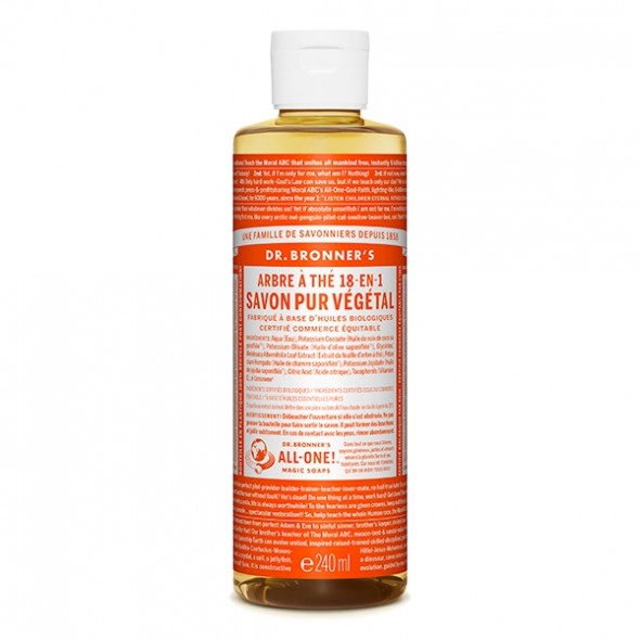 Savon liquide Tea Tree - 236 ml Dr Bronner