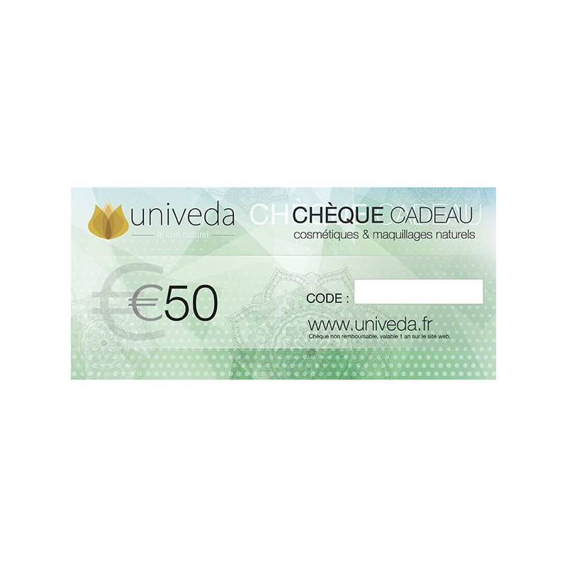 Chèque cadeau 50€