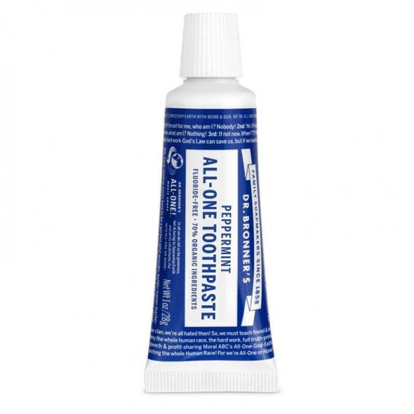 Dentifrice Naturel Menthe Poivrée - Format voyage Dentifrice Naturel Menthe Poivrée - Format voyage