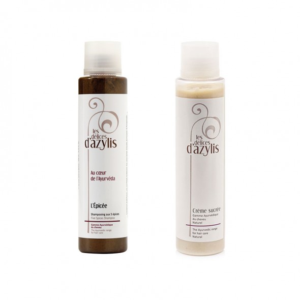 Duo de 2 Shampoings L'épicée et crème sucrée en 200ml Duo de 2 Shampoings L'épicée et crème sucrée en 200ml