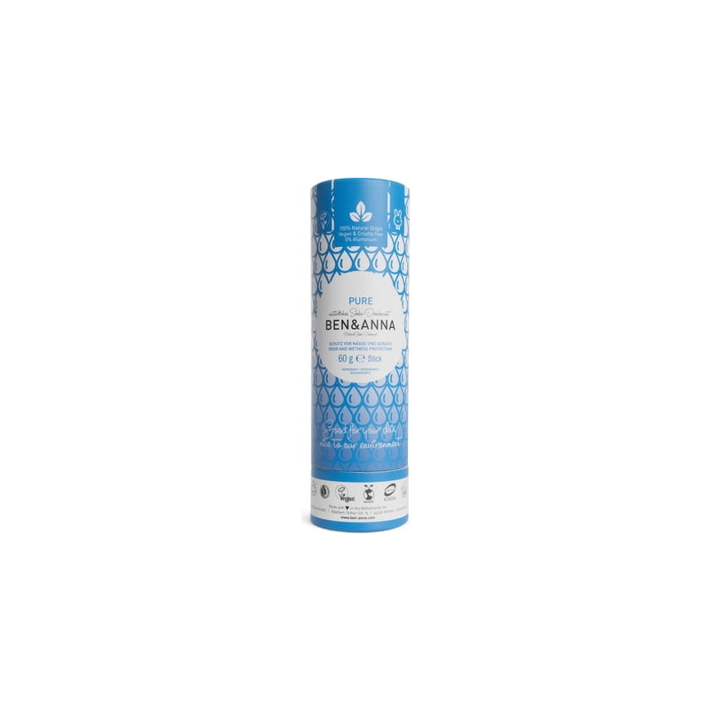 Déodorant papertube - Pure - 60g Déodorant papertube - Pure - 60g