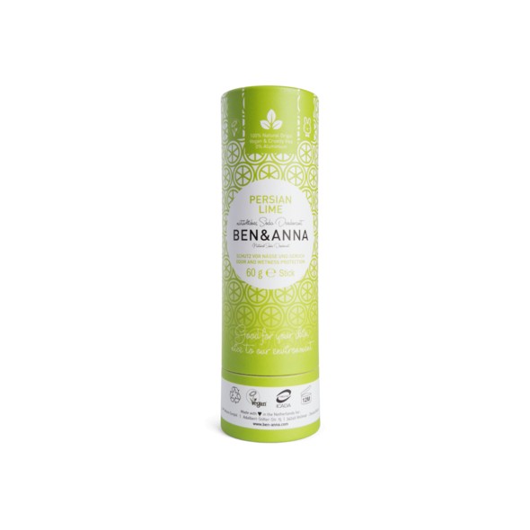 Déodorant papertube Persian Lime - 60g Déodorant papertube Persian Lime - 60g