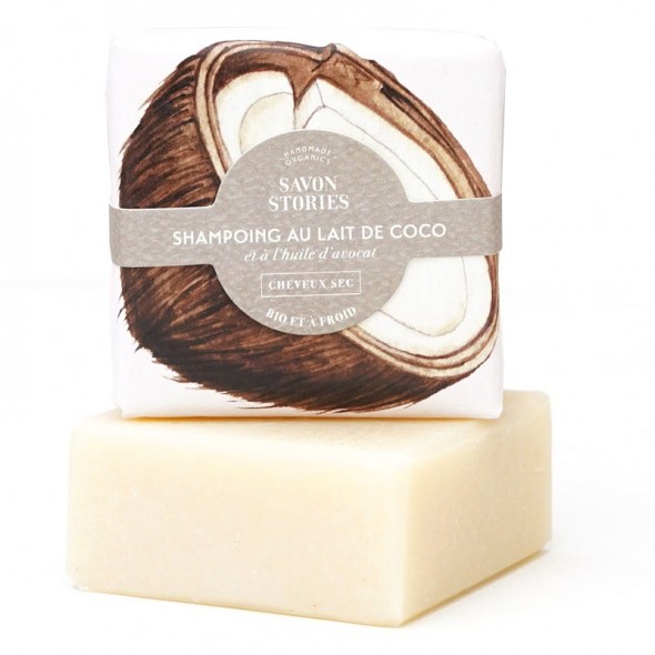 Shampoing solide au Lait de Coco - 70gr