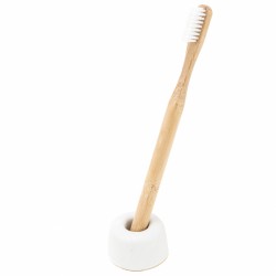 Porte-brosses à dents blanc