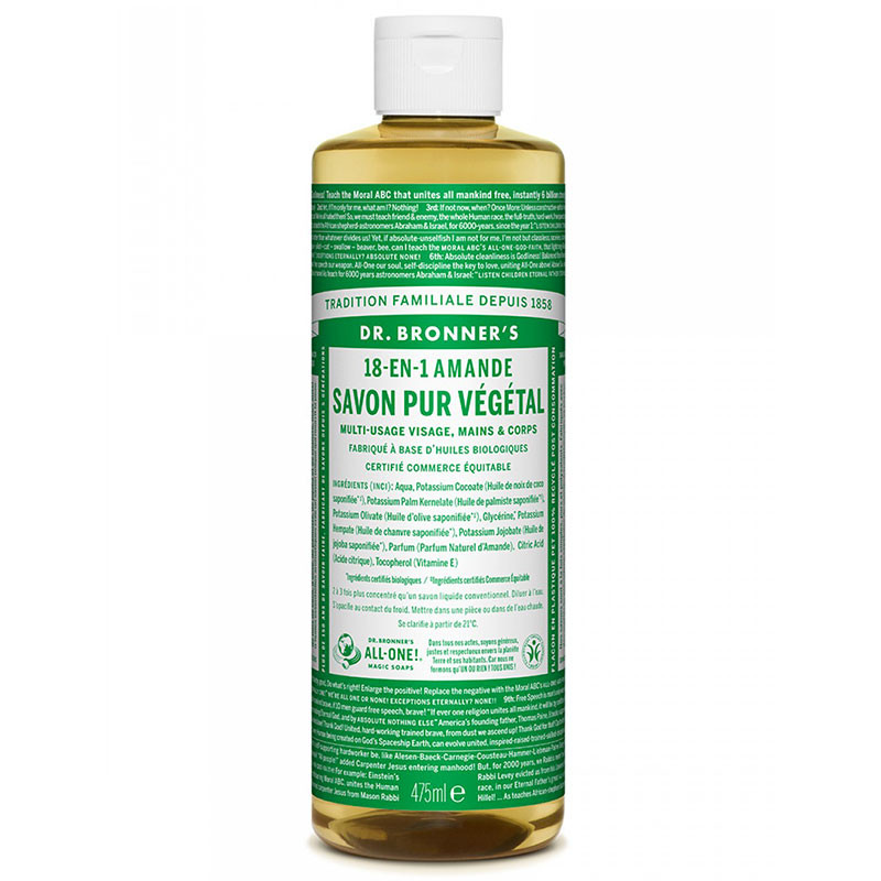 Savon Liquide Bio Amande Dr Bronner- 473 mL