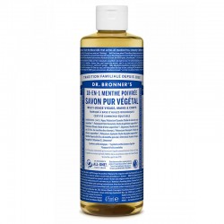 Savon liquide bio Menthe Poivrée - 473 ml dr bronner