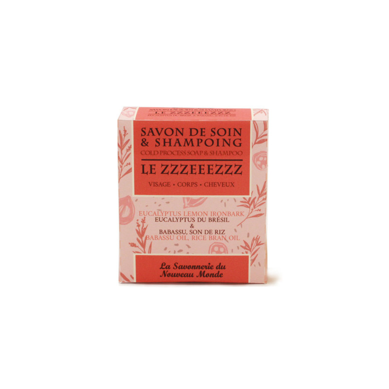 Savon et Shampoing Solide Végan Le Zzzeeezzz La Savonnerie du Nouveau Monde Savon et Shampoing Solide Végan Le Zzzeeezzz La Savonnerie du Nouveau Monde