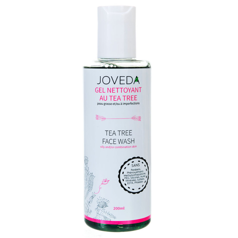 Gel Nettoyant au Tea Tree  JOVEDA 200 ml