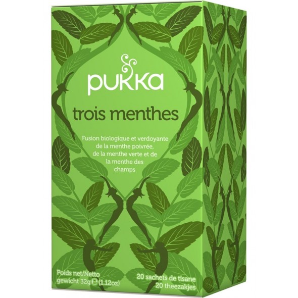 Tisane THREE MINT de Pukka Tisane THREE MINT de Pukka