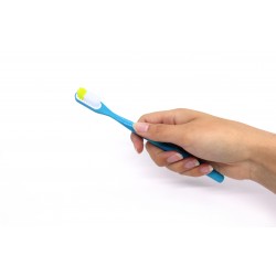 Brosse à Dents à Tête Rechargeable, Jaune, Souple