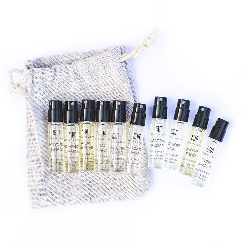 Kit découverte de 10 parfums Fiilit - 10 x 1,5ml Kit découverte de 10 parfums Fiilit - 10 x 1,5ml