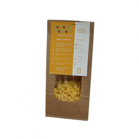 Kit lessive Carotte Agrumes -100g Kit lessive Carotte Agrumes -100g