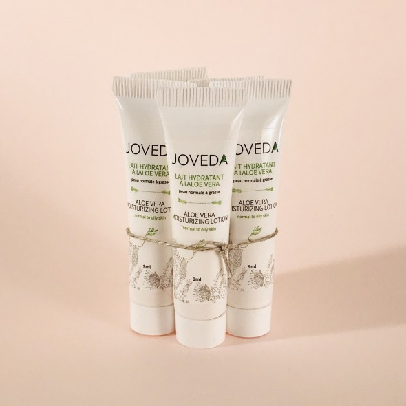 Kit de 5 Laits à l'Aloe Vera Joveda en format voyage Kit de 5 Laits à l'Aloe Vera Joveda en format voyage