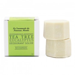 recharges de Déodorant zero dechet au TEA TREE La Savonnerie du Nouveau Monde