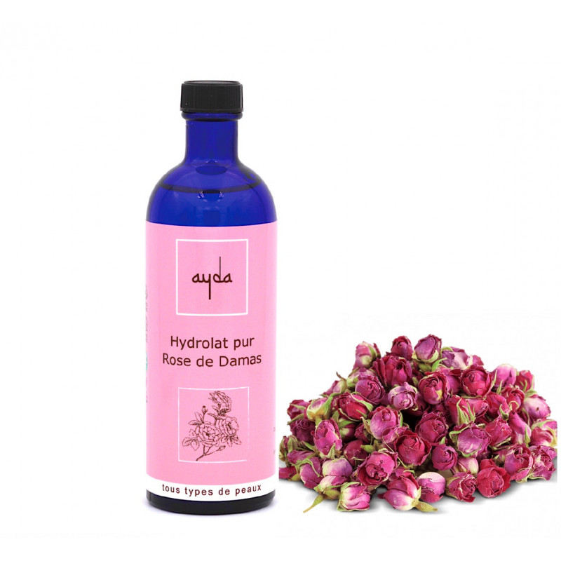 Hydrolat pur de Rose de Damas AYDA