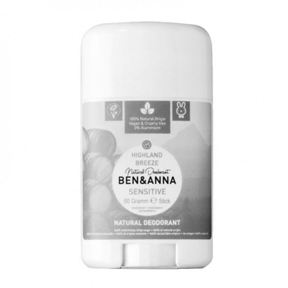 Déodorant stick peaux sensibles Highland Breeze - 60g Déodorant stick peaux sensibles Highland Breeze - 60g