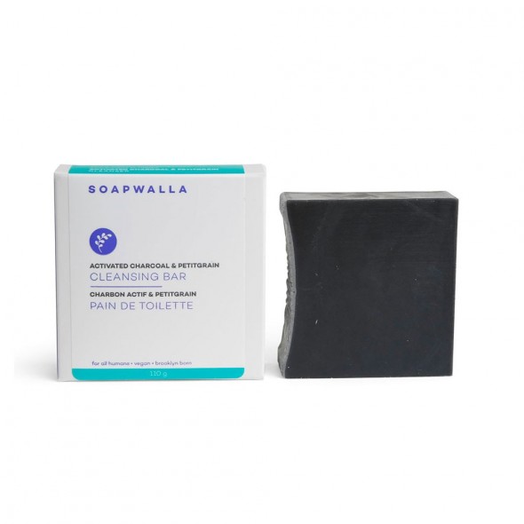 SAVON AU CHARBON ACTIF DE SOAPWALLA POUR PEAU GRASSES ET A PROBLEMES D'ACNé SAVON AU CHARBON ACTIF DE SOAPWALLA POUR PEAU GRASSES ET A PROBLEMES D'ACNé