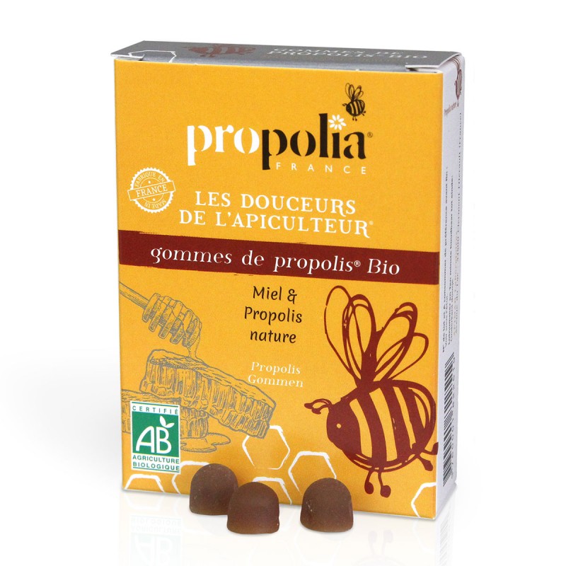 Gommes de Propolis Miel Bio Propolia