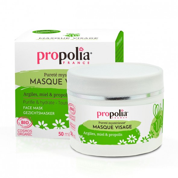 Masque visage Propolis, Miel, Kaolin et Illite Propolia