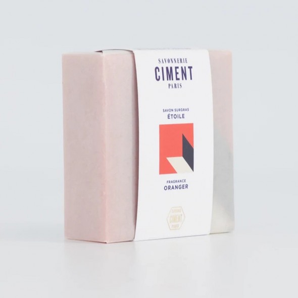 Savon Ciment, parfum Oranger Savon Ciment, parfum Oranger