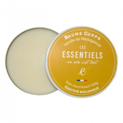 Baume corps bio Vanille de Madagascar 120 gr