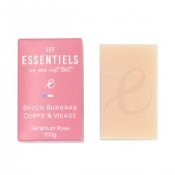 Savon Géranium Rosa - Les Essentiels