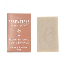 Savon bio Les Essentiels Cèdre boisé