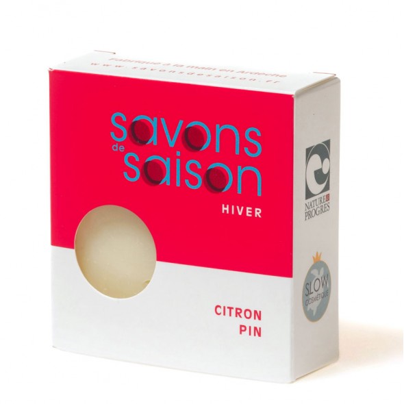 Savon Citron Pin (saison Hiver) - 100g