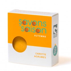 Savon carotte agrumes (Automne) - 100g