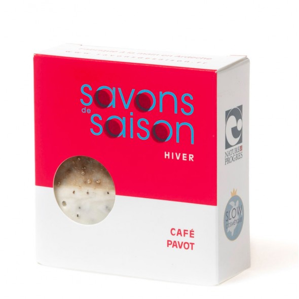 Savon Café Pavot (Saison Hiver) - 100 gr